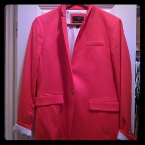 JCrew Poppy colored blazer